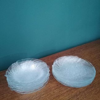török üveg tányérkészlet, háztartási cikkek, konyhai eszközök, yupie