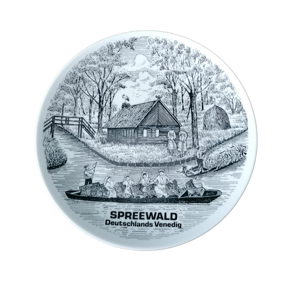 Spreewald Vintage dekortányér, dekoráció, yupie