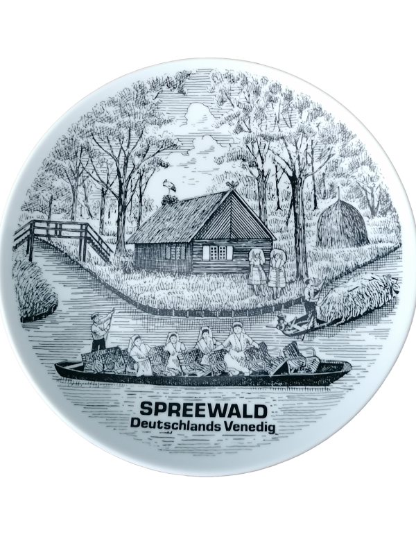 Spreewald Vintage dekortányér, dekoráció, yupie