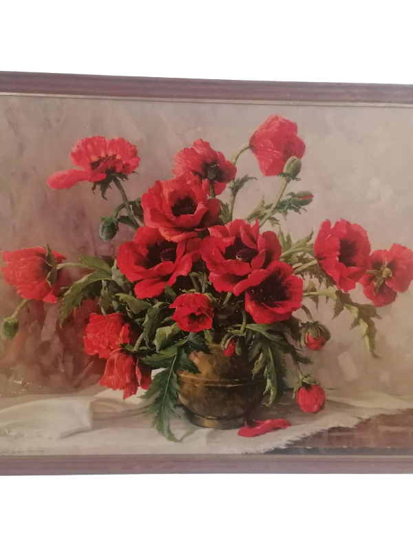E. Krüger Pipacsok. Dekoráció, Képek, yupie