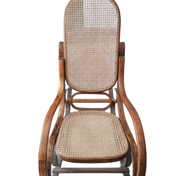 Vintage Thonet hintaszék, bútorok, yupie