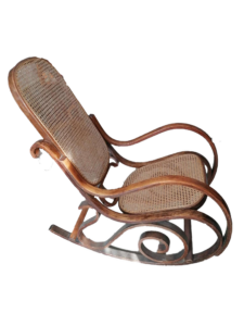 Vintage Thonet hintaszék, bútorok, yupie