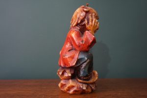 Kézzel készített aggódó ember témájú gyertya, dekoráció, gyertya, yupie