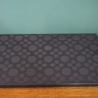 Fekete műanyag laptop tartó, elektronika, yupie