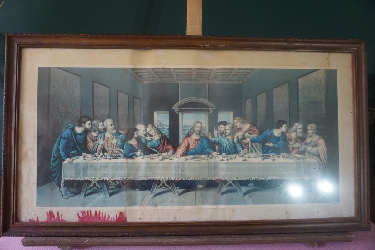 Leonardo da Vinci: Utolsó vacsora szentkép (másolat), dekoráció, képek, yupie