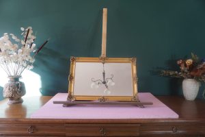 Tükör díszes kerettel, dekoráció, tükrök, yupie