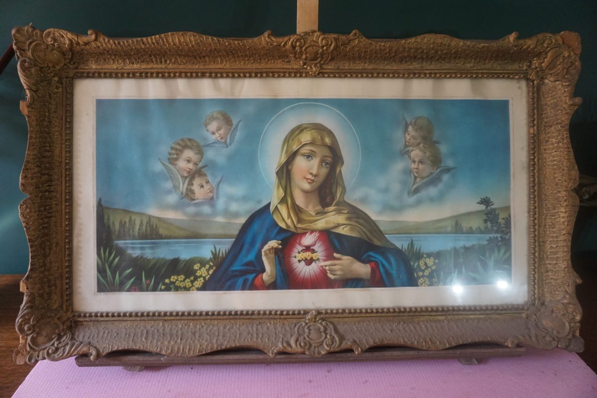 Máriát ábrazoló poszterkép, dekoráció, képek, szentképek, yupie