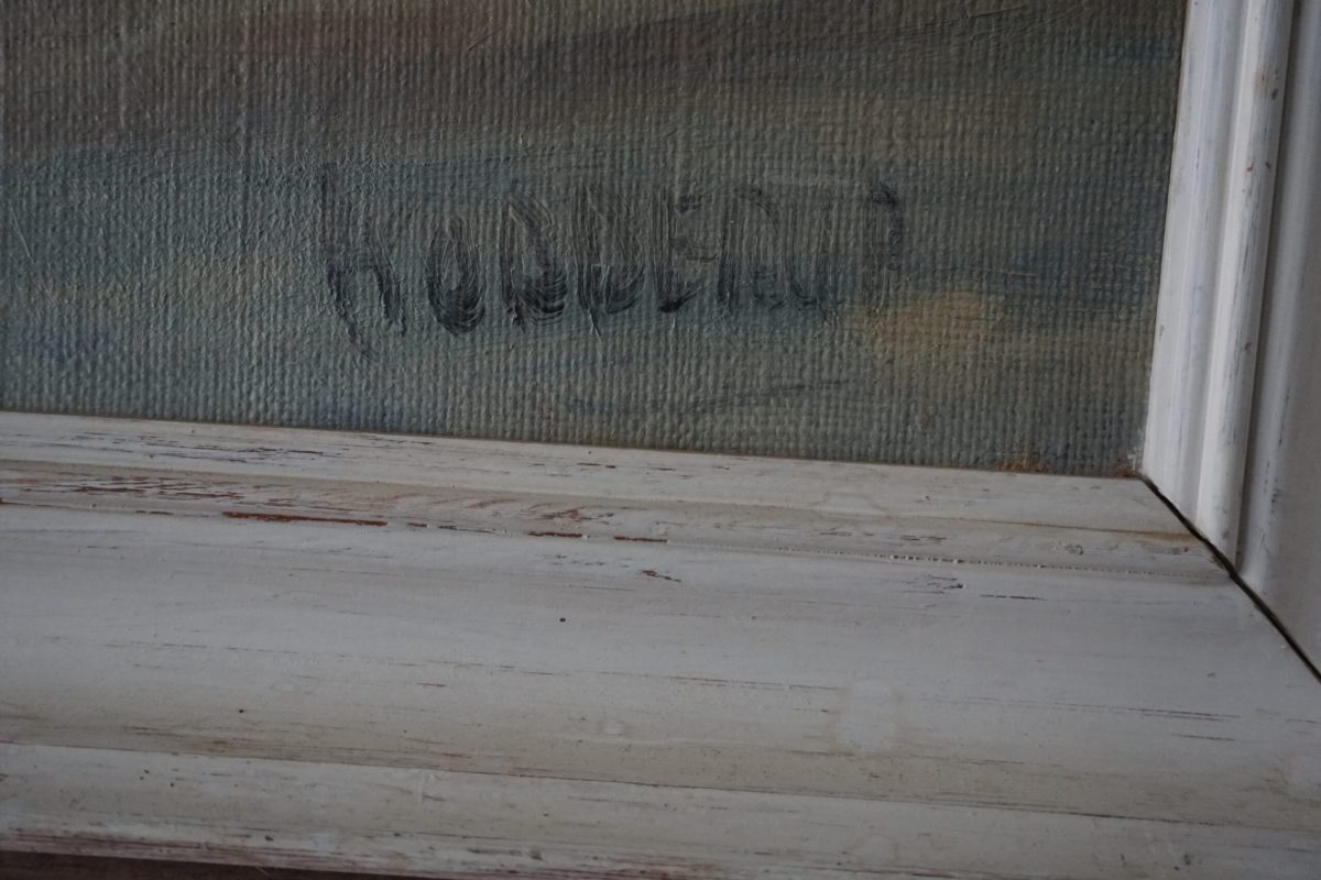 Kobberup Utcarészlet (aláírt, eredeti cím ismeretlen), dekoráció, képek, yupie