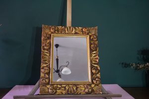 Blondel rámás fali tükör, dekoráció, tükrök, yupie