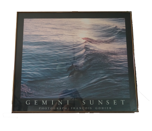 Francois Gohier Gemini Sunset keretezett művészeti poszter üveg borítással falikép