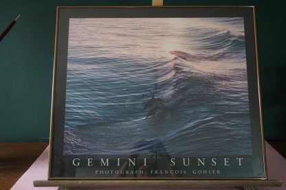 Francois Gohier Gemini Sunset papír poszter kerettel, üveg borítással, dekoráció, képek, yupie