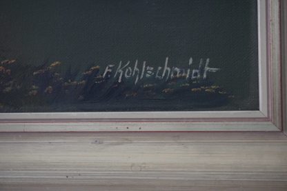 F. Kohlschmidt Havas csúcsok tájkép (aláírt, eredeti cím ismeretlen), dekoráció, képek, yupie