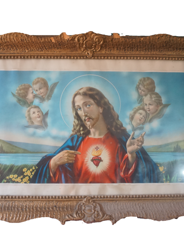 Jézust ábrázoló poszterkép, dekoráció, képek, szentképek, yupie
