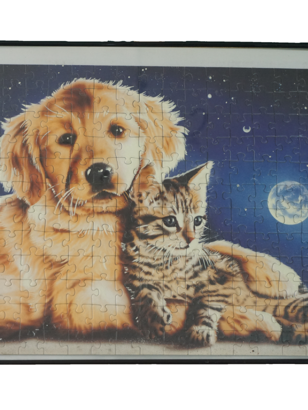 Puzzle kép (204 darabos, kerettel, üveg borítással), dekoráció, képek, yupie