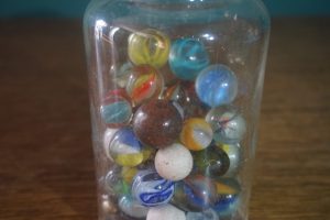 Üveggolyók, dekoráció, yupie