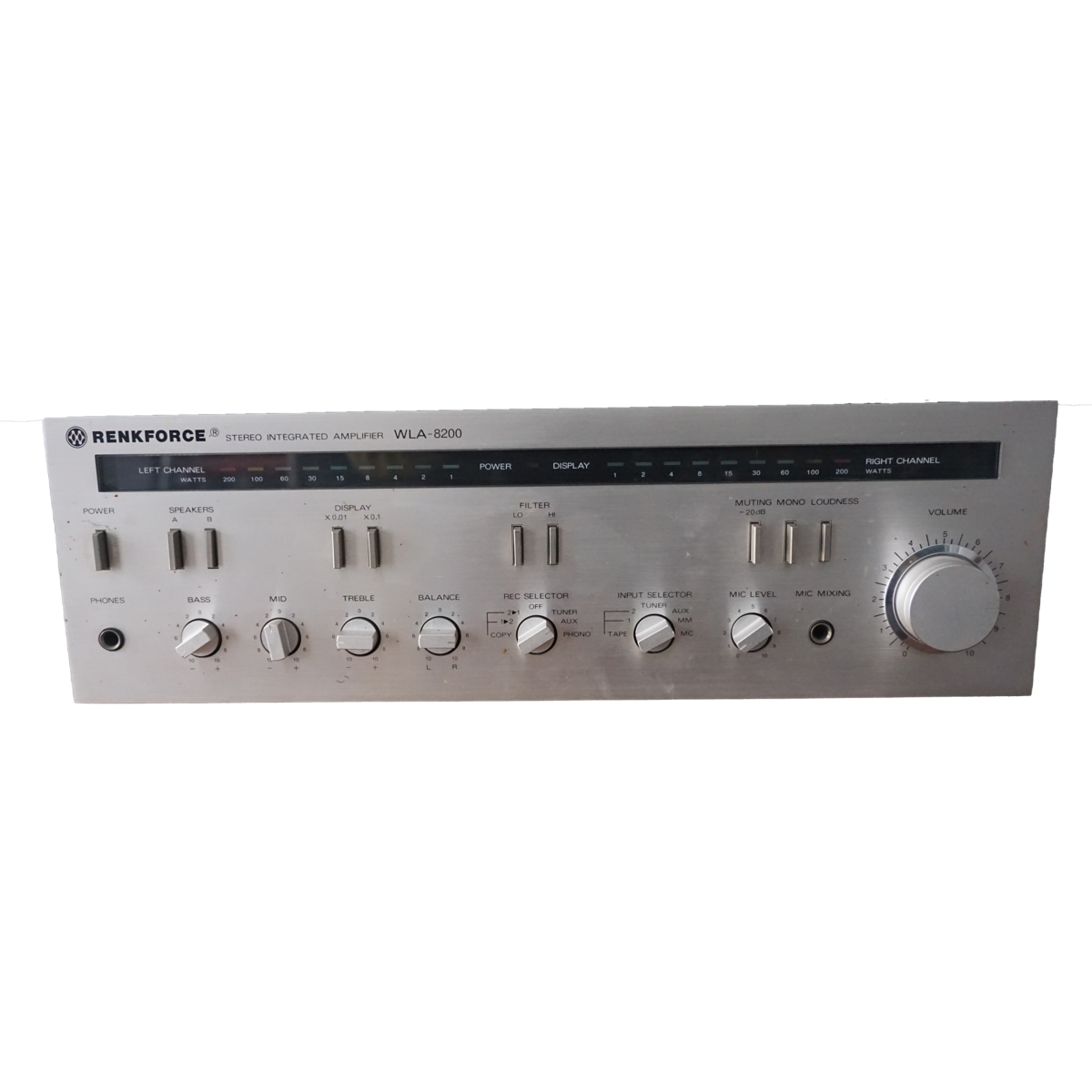 Renkforce WLA-8200 erősítő, elektronika, yupie