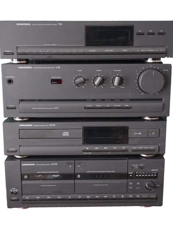 Grundig hifi torony, elektronika, yupie