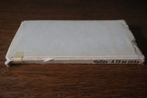 Hollós Ervin: A 73-as zárka, könyvek, yupie