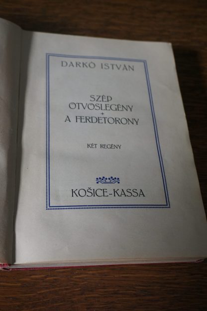 Darkó István: Szép ötvöslegény, könyvek, yupie