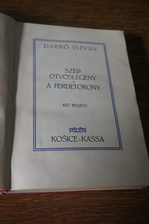 Darkó István: Szép ötvöslegény, könyvek, yupie