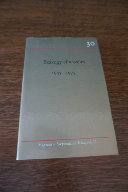 Százegy elbeszélés 1945-1975 (második kötet), könyvek, yupie