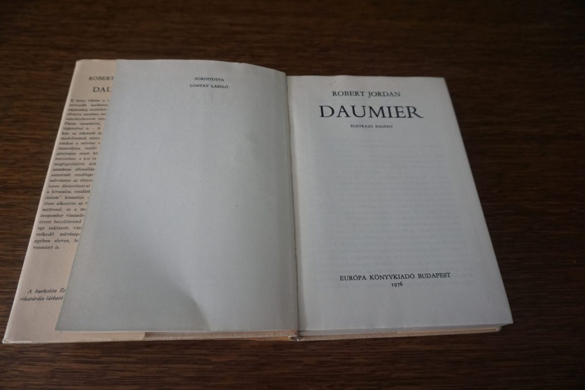 Robert Jordan Daumier, könyvek, yupie