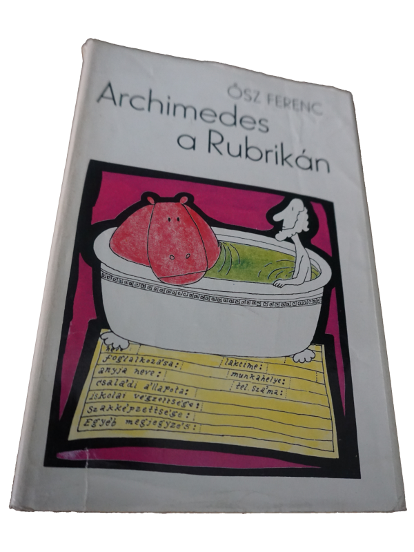 Ősz Ferenc Archimedes a Rubrikán, könyvek, yupie