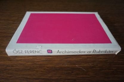 Ősz Ferenc Archimedes a Rubrikán, könyvek, yupie