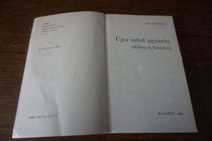Sas György Újra veled ugyanitt, könyvek, yupie