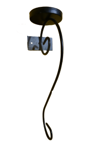 Fém fali gyertyatartó vintage stílusú falra szerelhető lakásdekoráció