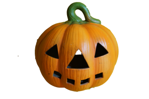 Kerámia tök mécsestartó Halloween dekorációhoz, mázas őszi hangulatfény