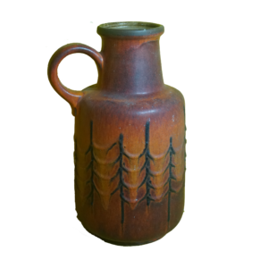 W. Germany vintage kerámia kancsó 1960-as évek nyugat-német design