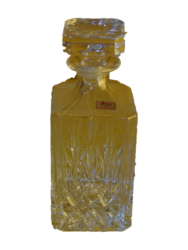 Bleikristall whiskys üveg, háztartási cikkek, konyhai eszközök, yupie