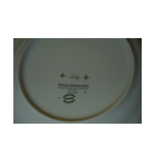 Philippe Deshoulieres porcelán tányérok, háztartási cikkek, konyhai eszközök, yupie