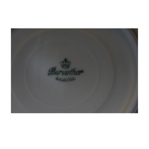 Bareuther Bavaria porcelán szett ( csésze, csészealj és desszertes tányér), háztartási cikkek, konyhai eszközök, yupie
