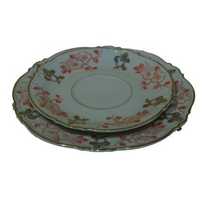 Heinrich & Co porcelán szett (csésze, csészealj és desszertes tányérok), háztartási cikkek, konyhai eszközök, yupie