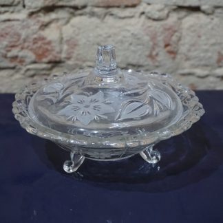 Fedeles üvegtál lábakkal, háztartási cikkek, konyhai eszközök, yupie