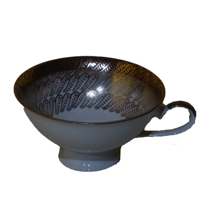 Bareuther Bavaria porcelán szett ( csésze, csészealj és desszertes tányér), háztartási cikkek, konyhai eszközök, yupie