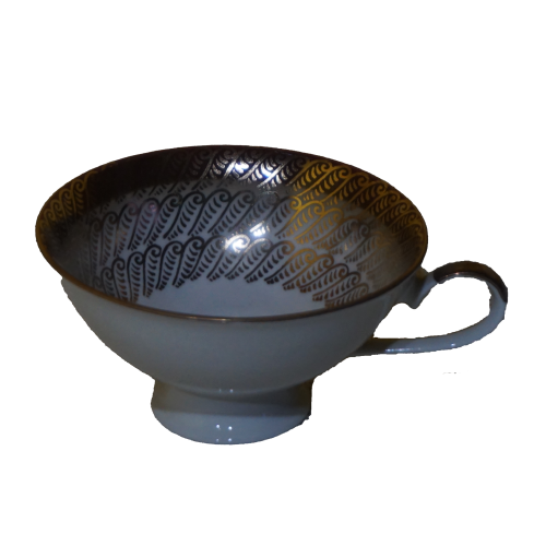 Bareuther Bavaria porcelán szett ( csésze, csészealj és desszertes tányér), háztartási cikkek, konyhai eszközök, yupie