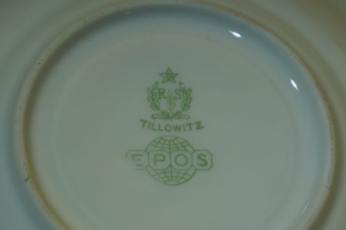 Tillowitz Epos porcelán szett (csésze, csészealj és desszertes tányér), háztarrtási cikkek, konyhai eszközök, yupie
