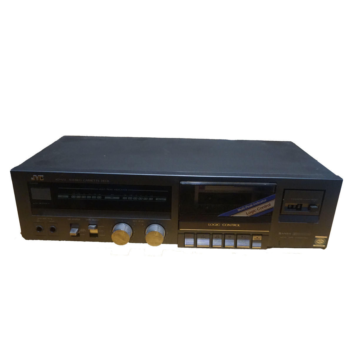 JVC KD-V11 sztereó kazettás deck, elektronika, yupie