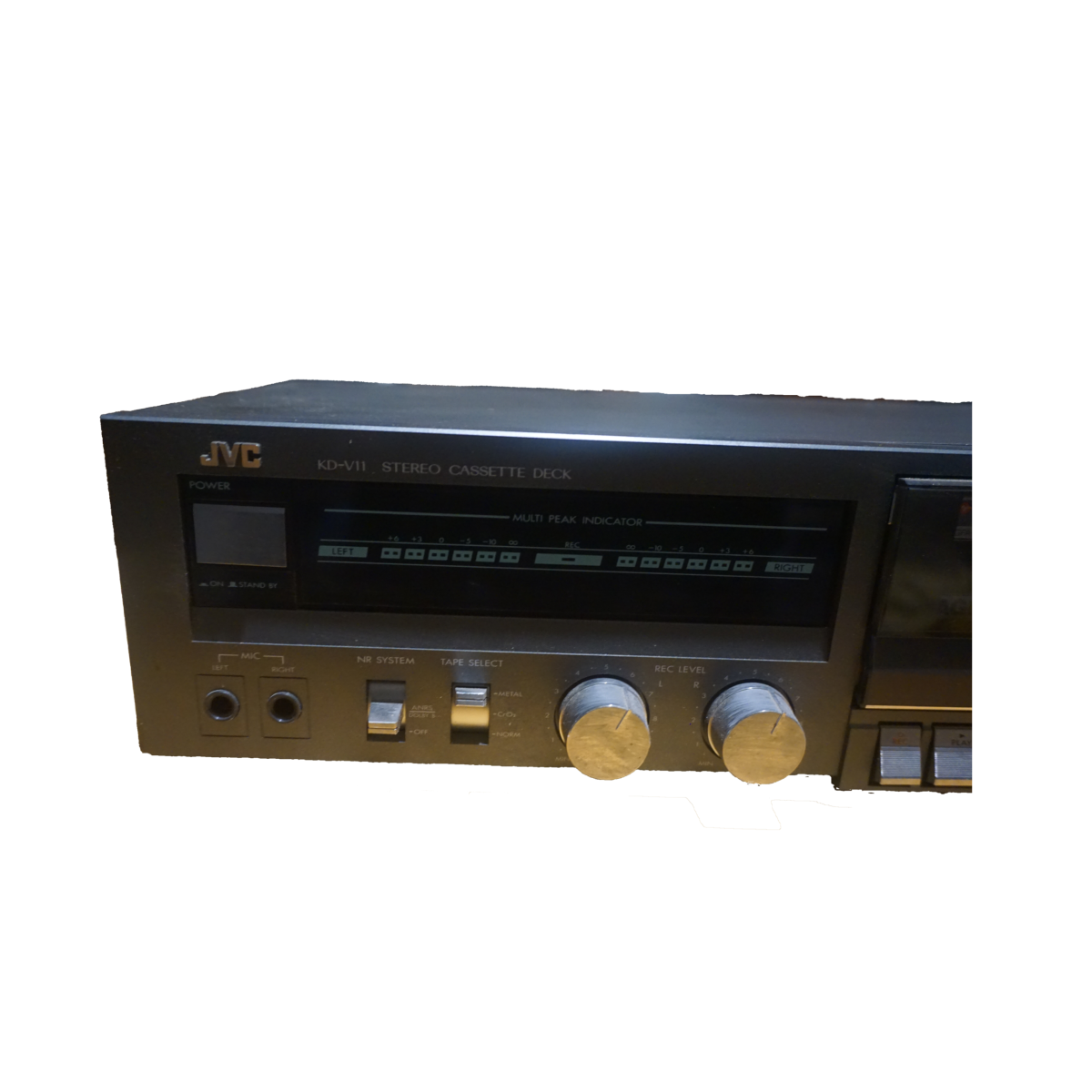 JVC KD-V11 sztereó kazettás deck, elektronika, yupie