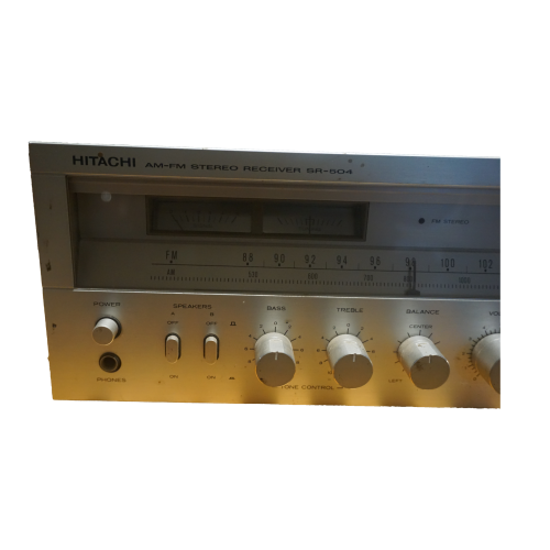 Hitachi SR-504 sztereó erősítő, elektronika, yupie