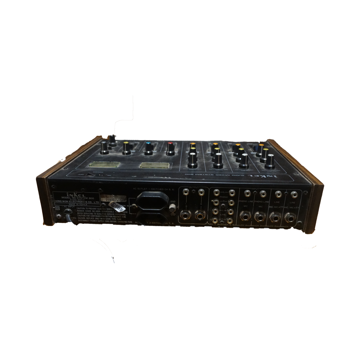 Inkel 800 audió mixer rendszer, elektronika, yupie