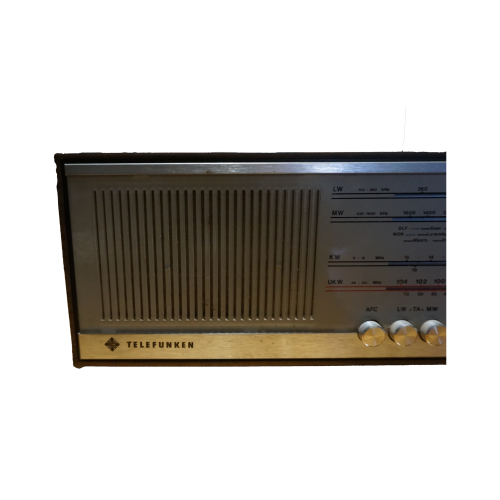 Telefunken Dacapo 101 rádió, elektronika, yupie