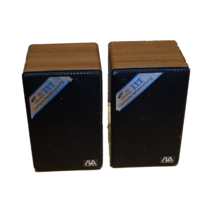 Industrie Akustik Super Mini SM50 hangfal pár – kompakt vintage polcsugárzó