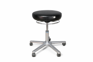 Gurulós állítható szék kerekekkel – irodai vagy műhely szék kisebb sérüléssel