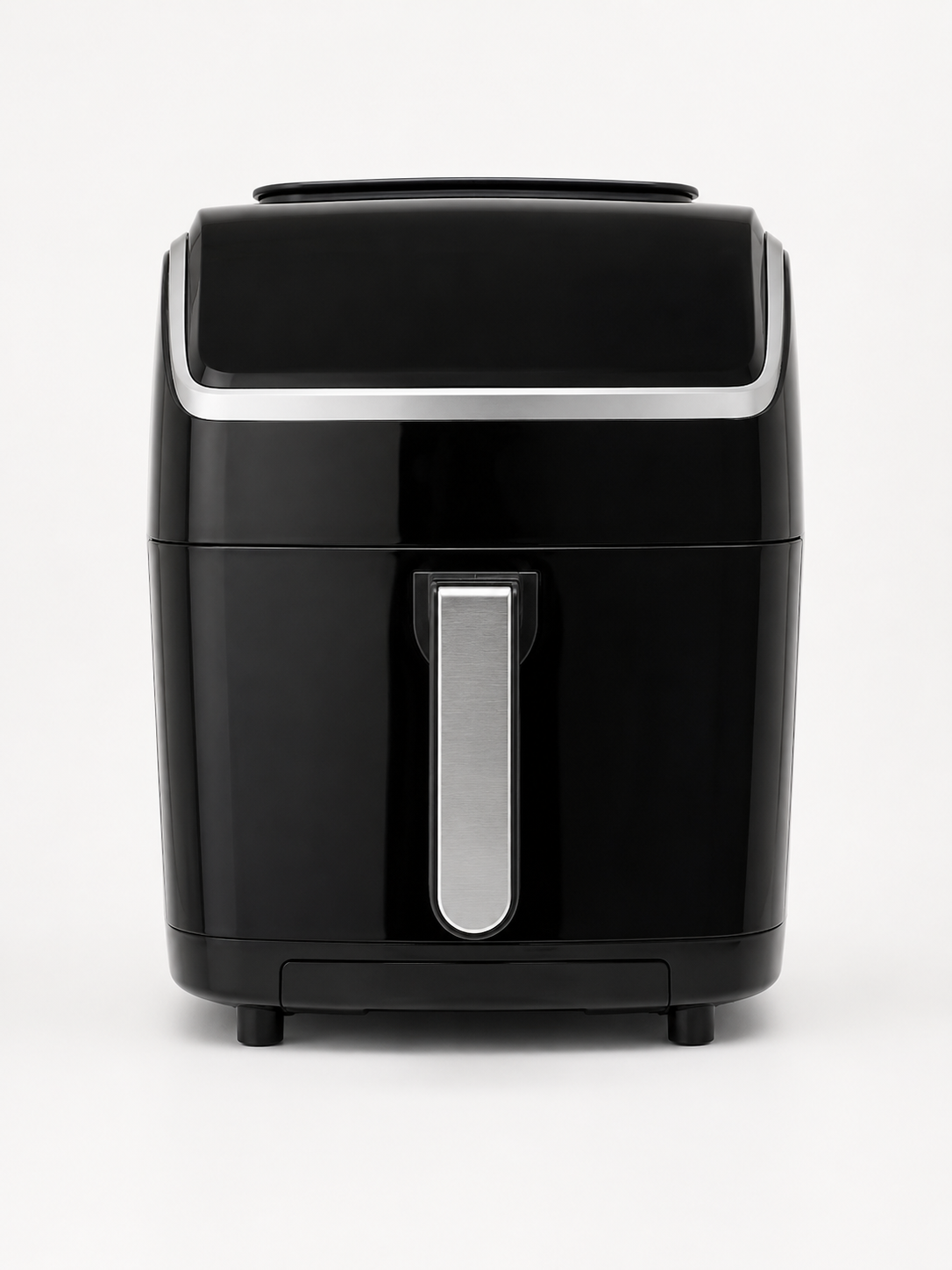 Modern forrólevegős sütő olajmentes sütéshez. Praktikus és energiatakarékos air fryer gyors ételkészítéshez. Ideális sült krumplihoz, húsokhoz és zöldségekhez.