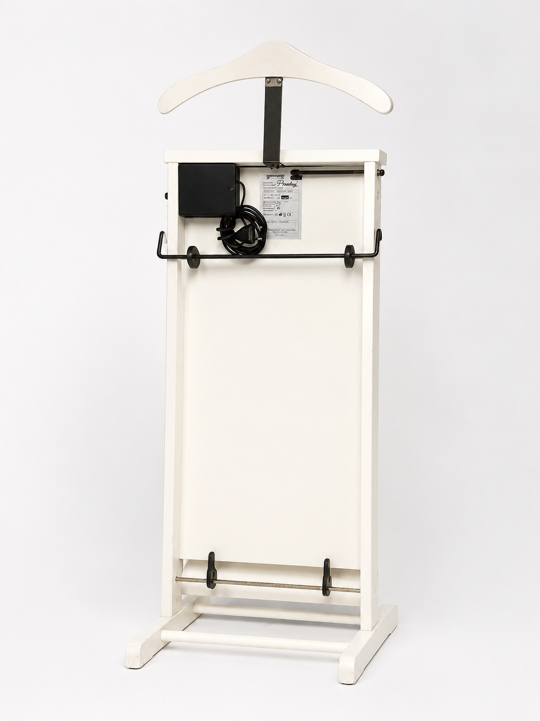 Vintage Union Pressboy Pressomatic nadrágvasaló állvány fehér színben