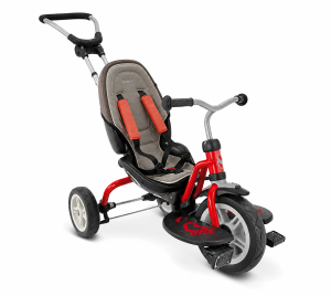 PUKY CAT S6 Comfort gyermek tricikli tolókarral, biztonsági övvel és lábtartóval